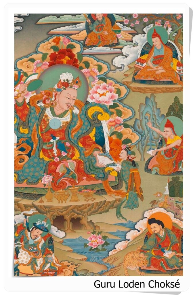 Guru Rinpoche Và 8 Hóa Thân Đức Kim Cương Liên Hoa Sanh