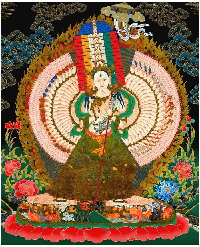 bạch tán cái phật mẫu, Bạch Tán Cái Phật Đỉnh, quan thế âm bồ tát, usnisa sitatapatra, thoát khỏi khổ đau