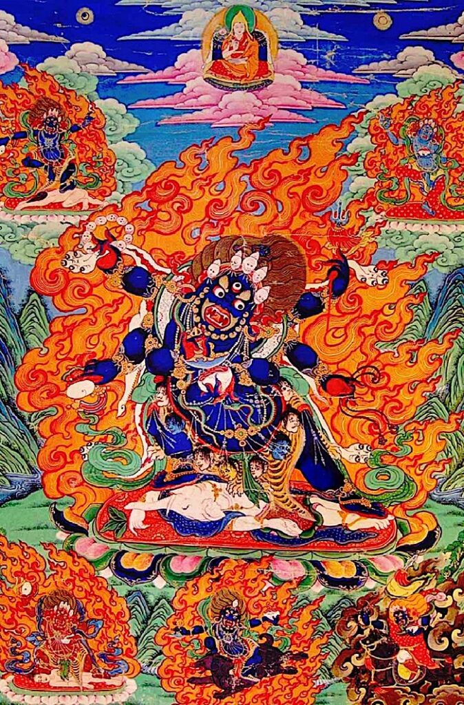 Đại Hắc Thiên, Đại Hắc Thiên Mahakala, Đại Hắc Thiên là Ai, Bát Đại Hộ Pháp, Phật Giáo Tây Tạng