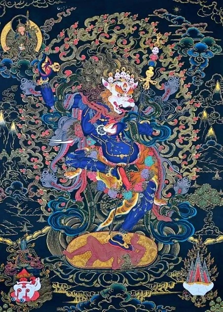 Sư Diện Phật Mẫu, Không Hành Mẫu, Hộ Pháp Sư Diện, The Lion Faced dakini, Senge Dongma, Hình Tượng Phật